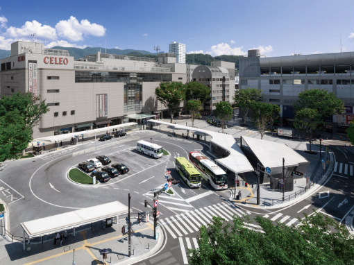 甲府駅南口周辺地域修景計画 実績 Ug都市建築